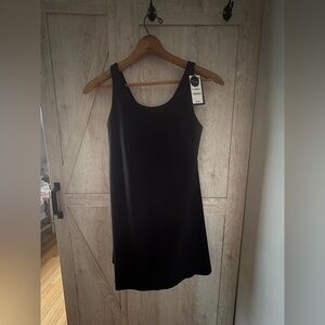 Black Performance Sports Dress – XS (Built-In Shorts & Bra)